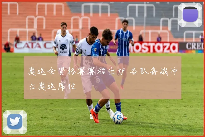 奥运会资格赛赛程出炉 各队备战冲击奥运席位
