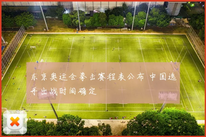 东京奥运会拳击赛程表公布 中国选手出战时间确定